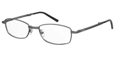Seventh Street 7a128 Men's Glasses, Silver, Size 55 In Black
