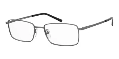 Seventh Street 7a167 Kj1 Men's Glasses Silver Size 57 - Free Lenses - Blue Light Block Available In Dark Ruthenium Silver