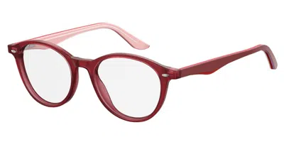 Seventh Street 7a516 C9a Women's Glasses Red Size 48 - Free Lenses - Blue Light Block Available In Transparent Red