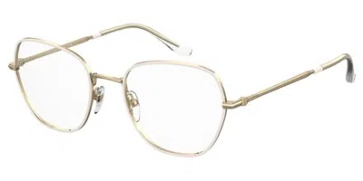 Seventh Street 7a601 Women's Glasses, White, Size 51 In Gold