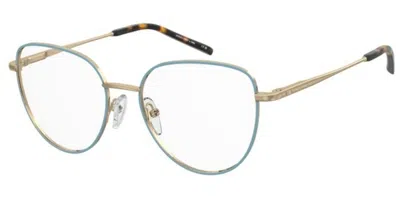 Seventh Street 7a614 Lks Women's Glasses Blue Size 53 - Free Lenses - Blue Light Block Available In Gold