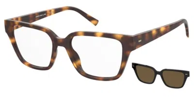 Seventh Street 7a628/c With Clip-on 086/sp Women's Glasses  Size 53 - Free Lenses - Blue Light Block Available In Brown