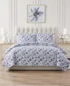 Seventh Studio Alfie Floral 2-pc. Quilt Set, Twin In Blue Floral
