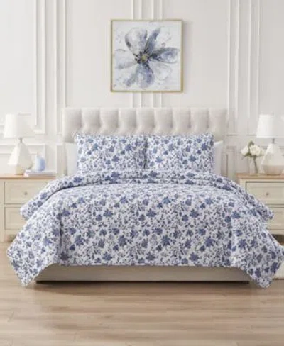 Seventh Studio Alfie Floral Quilt Sets In Blue Floral