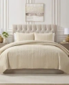 Seventh Studio Cable Knit Quilt Sets In White