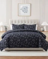 Seventh Studio Merry Sketched Quilt Sets In Blue
