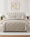 Seventh Studio Winter Diamond Holiday-print Pinsonic Microfiber 2-pc. Quilt Set, Twin In Multi