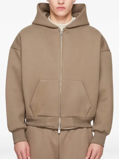 Seventh V2 Zip-up Hoodie In Brown