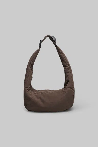 Seventh Woven Shoulder Bag In Brown
