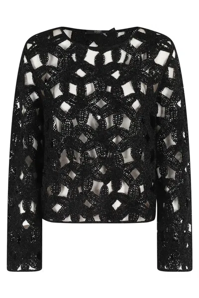 Seventy Barchetta Knitwear In Black