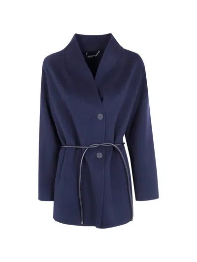 SEVENTY BELTED BUTTON-FRONT COAT