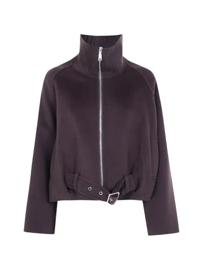 Seventy Ribbed-collar Casual Bomber Jacket In Multi