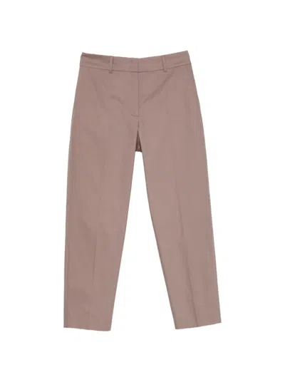 Seventy Belt-loop Trousers In Nude