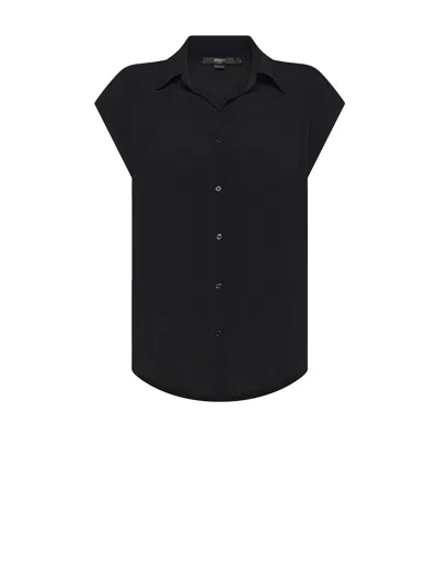 Seventy Black Short Sleeve Shirt