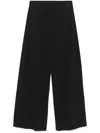 Seventy Black Trousers Featuring Elasticated Waistband
