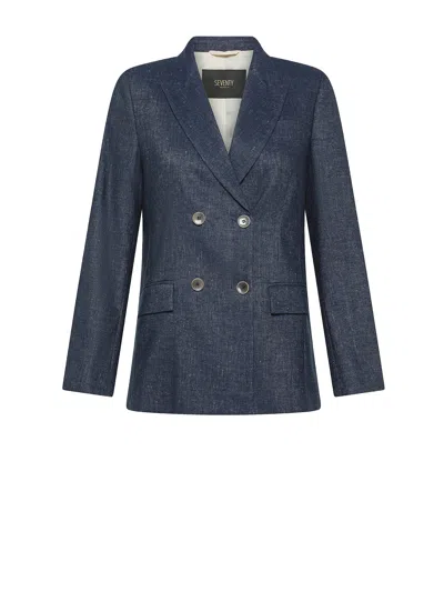SEVENTY SEVENTY BLEND FABRIC STYLISH JACKET