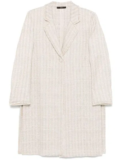 Seventy Blended Cotton Coat In Beige