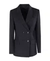 Seventy Double-breasted Tailored Jacket With Classic Lapel In Blue