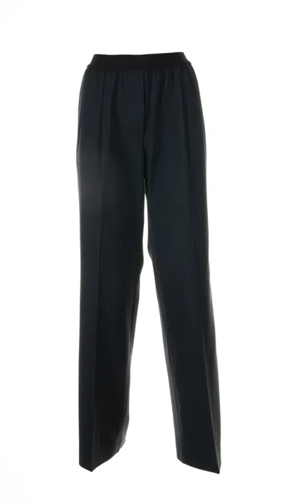 Seventy Blue High-waisted Trousers