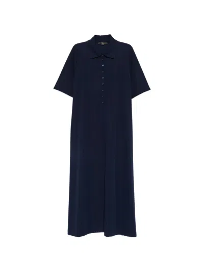 Seventy Blue Silk Dress