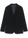 Seventy Navy Blue Virgin Wool Blazer