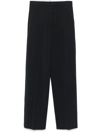 Seventy Blue Stretch Wool Trousers