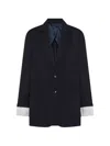 Seventy Blue Wool Jacket In Blue