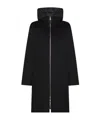 Seventy Broadcloth And Nylon Jacket In Brown