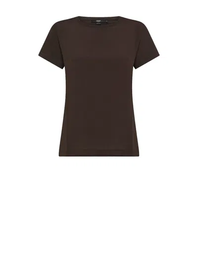 Seventy Brown Jersey T-shirt