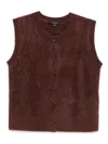 Seventy Button-fastening Cashmere Gilet In Brown
