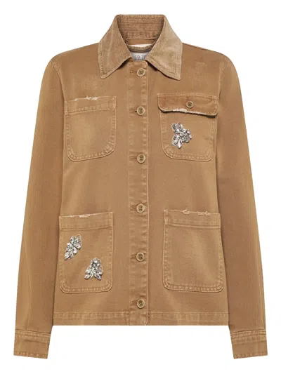 SEVENTY BUTTON-FASTENING JACKET