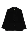 Seventy Button-fastening Long-sleeves Jacket In Black