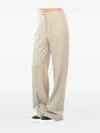 Seventy Button-fastening Trousers In White