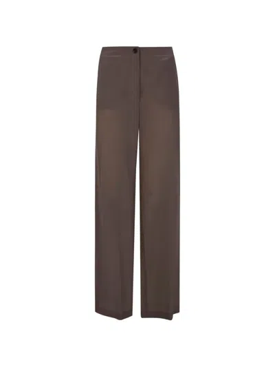 Seventy Button Trousers In Brown