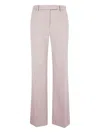 Seventy Buttoned-pocket Wool Trousers In Pink
