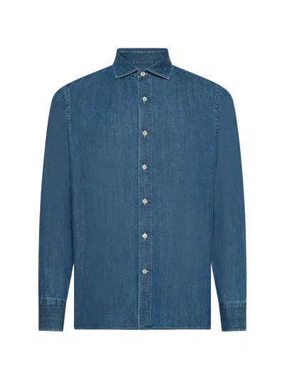 Seventy Buttoned Shirt In Blue