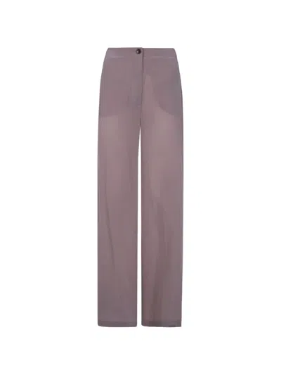 Seventy Buttoned Trousers In Brown