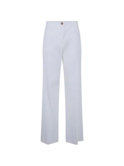 Seventy Buttoned Trousers In Blue