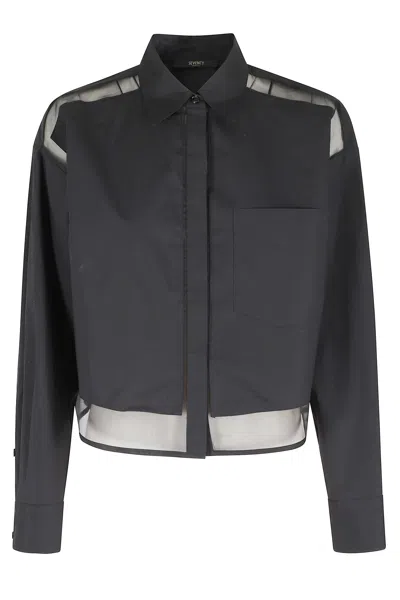 Seventy Long-sleeved Shirt In Black