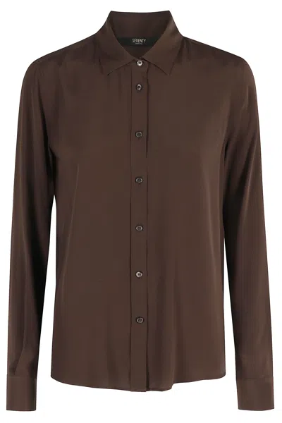 Seventy Camicia In Brown