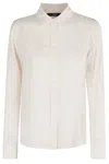 Seventy Chloé Cream Crepe Blouse In White