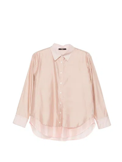 Seventy Camicia Multivelo Color Miele  In Pink