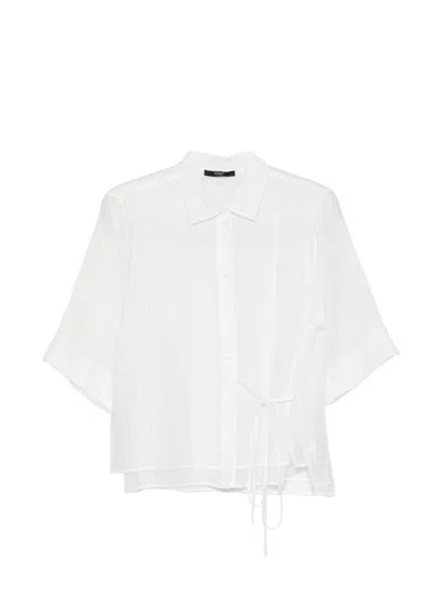 Seventy Camicia Semitrasparente Bianca  In White