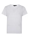 Seventy Crystal-embellished T-shirt In White