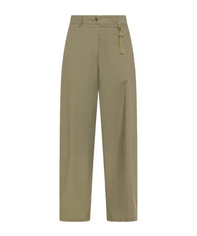 Seventy Carrot-fit Pants In Stretch Poplin. In Brown