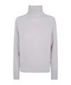 Seventy Roll-neck Raglan-sleeve Sweater In Gray