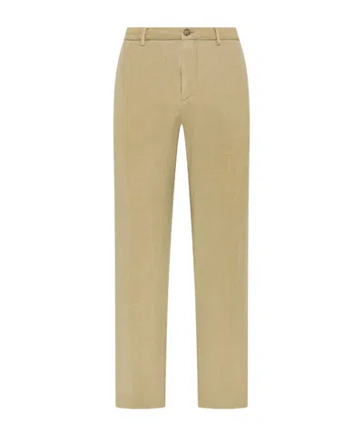 Seventy Casual Pants With Belt Loops In Brown