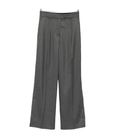 SEVENTY PLEATED WIDE-LEG TROUSERS