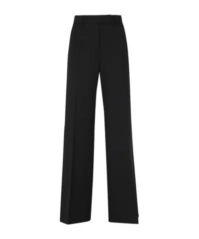 Seventy Pressed-crease Straight-leg Trousers In Black