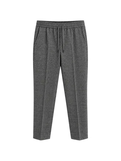 Seventy Check Track Pants In Gray
